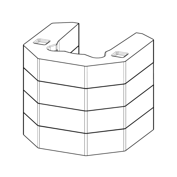 Accessoires | Blocs d'accumulation pour Cheminées Design (AKKUM DK 03)
