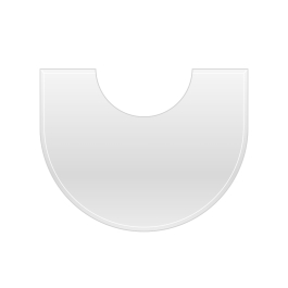 Accessoires | Plaque de sol en verre pour poêles OLBIA H (4197)