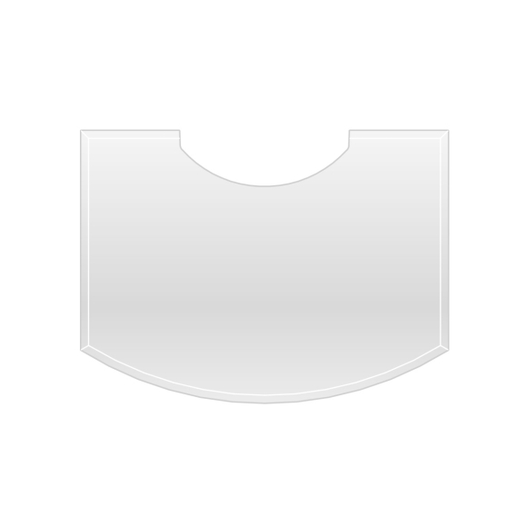 Accessoires | Plaque de sol en verre pour poêles TYRIA N, H et T (4206)