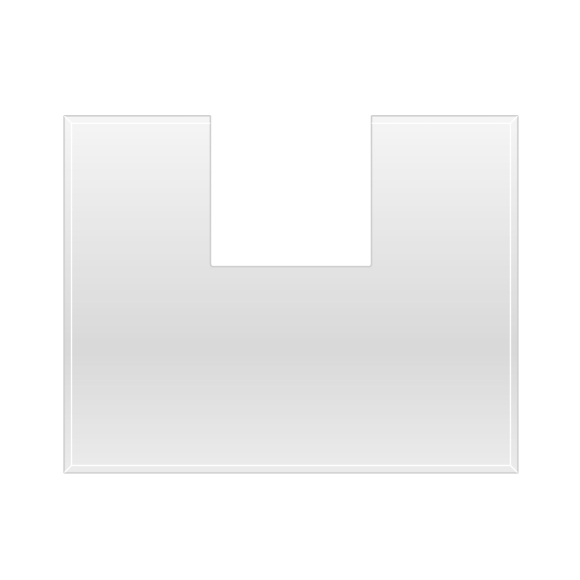 Accessoires | Plaque de sol en verre pour cheminées design ALERIA (4210)